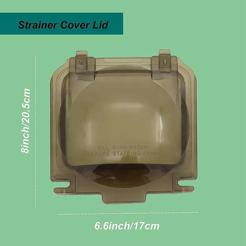 Spx1600d Strainer Cover Lid for Sp1600x5 Sp1605x7 Sp1607 with Cover Gasket Replacement
