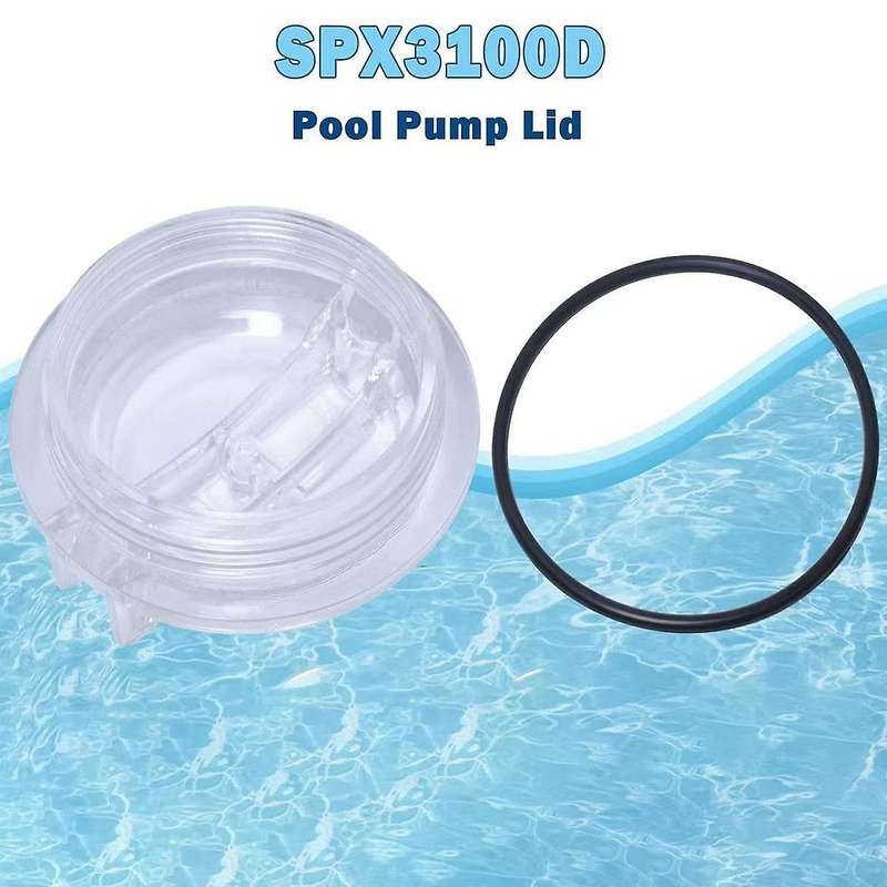 Spx3100d Thread Strainer Cover Replacement with O Ring for Super Ii Pool Pump Lid and Chlorine & Br