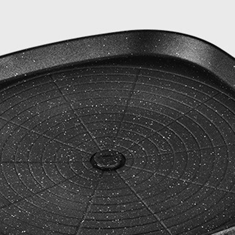 Square Nonstick Korean Grill Pan Barbecue Portable Hot Plate Stone Coating Household Outdoor Baking