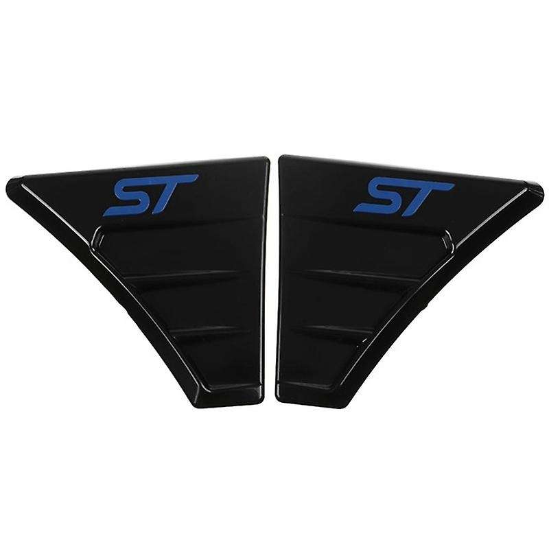 ST Style Car Side Vent Spoiler Outflow Vent Side Vent Air Flow Wing Cover Trim for Focus MK3
