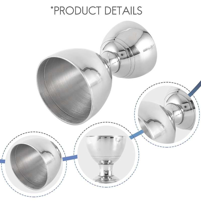 Stainles Steel Bar Jigger 1/2Oz , Jigger Measuring Cups Jigger 1Oz 2Oz