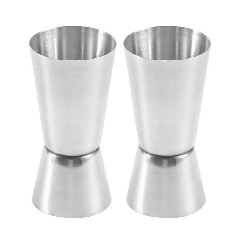 Stainless Steel 25/ 50 Ml Jigger Bar Craft Dual Spirit Measure Cup Peg Measuring Cup for Bar Party