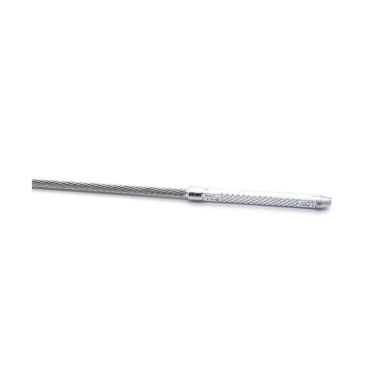 Stainless Braided Firewall Flexible Dipstick Engine Oil Dipstick for -79 Early 265 283 327 350