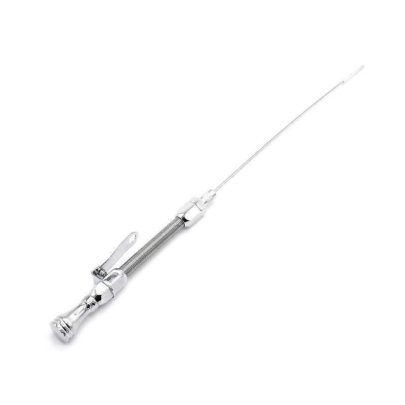 Stainless Braided Firewall Flexible Dipstick Engine Oil Dipstick for -79 Early 265 283 327 350