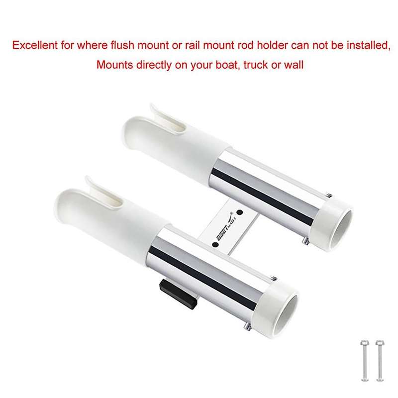 Stainless Steel 316 Boat Fishing Rod Rack Holder Portable Pole Tube Mount Bracket Socket Rack Access