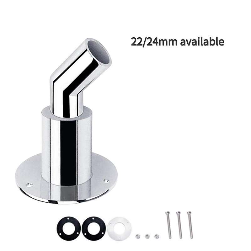 Stainless Steel 316 Thru Hull Exhaust Fitting Tube Pipe Socket Hardware Parts for Marine Car Truck