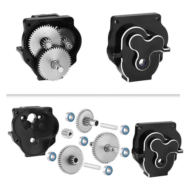 Stainless Steel 40.3:1 Ratio Transmission Gear Pinion Set Low Gears Motor Pinion for TRX4M Upgrades