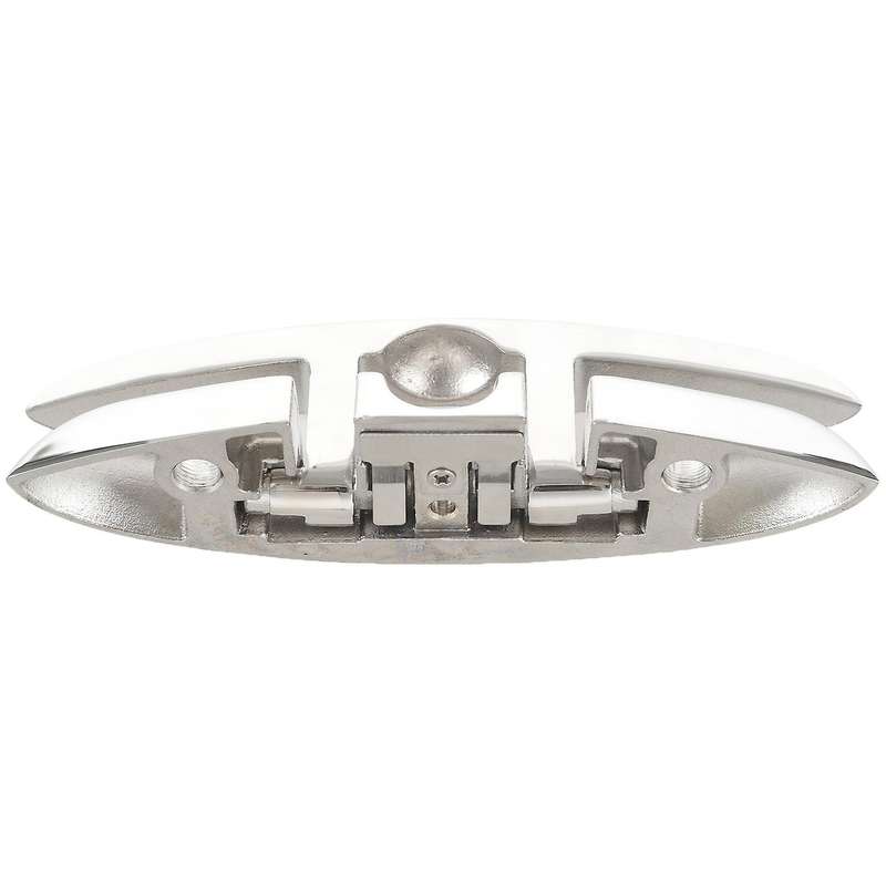 Stainless Steel 316 Marine Grade Boat Flip Up Folding Pull Up Cleat Dock Deck Line Rope Mooring Clea
