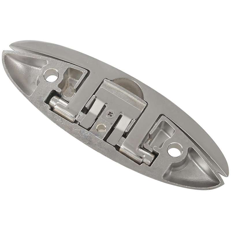 Stainless Steel 316 Marine Grade Boat Flip Up Folding Pull Up Cleat Dock Deck Line Rope Mooring Clea