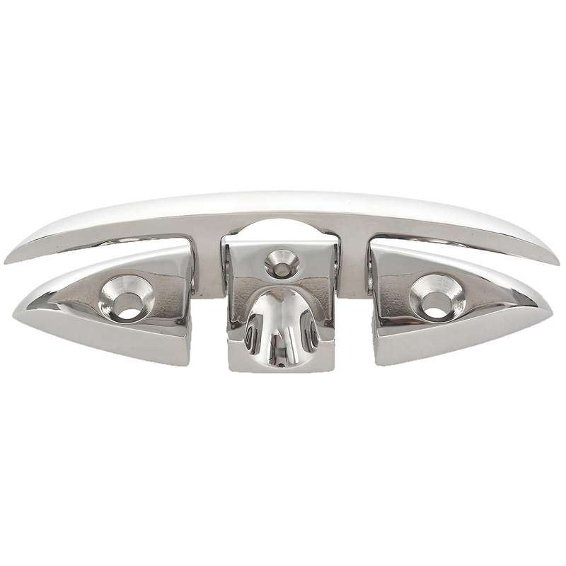 Stainless Steel 316 Marine Grade Boat Flip Up Folding Pull Up Cleat Dock Deck Line Rope Mooring Clea