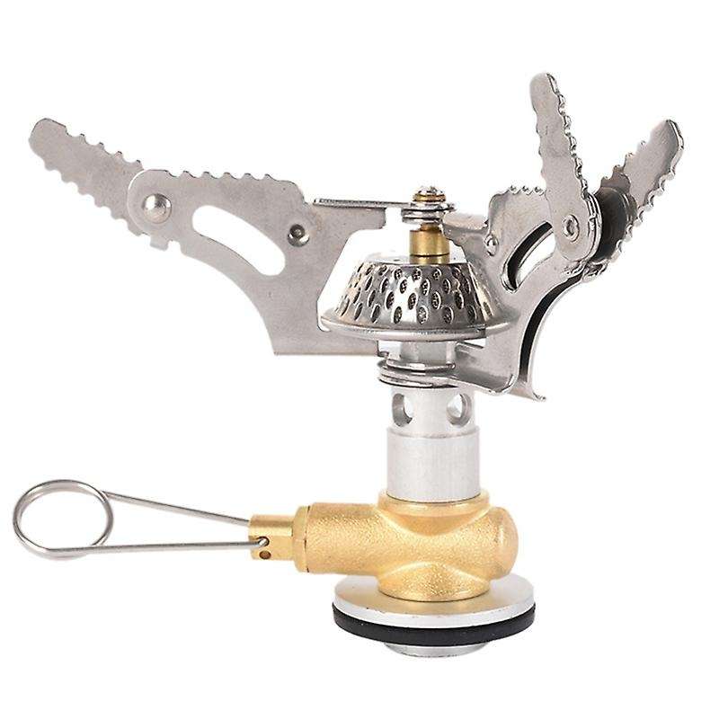 Stainless Steel 3200W Mini Outdoor Folding Gas Stove Camping Hiking Picnic Stove Portable Camping St