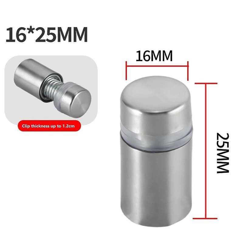 Stainless Steel Advertising Nails Mirror Nail Screw Holes Decorative Cover Clown Cap Tile Acrylic Gl