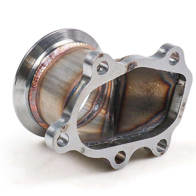 Stainless Steel Adapter for T25 T28 GT25 GT28 to 2.5 inch Turbo Down Pipe Adapter 63mm V-Band Clamp