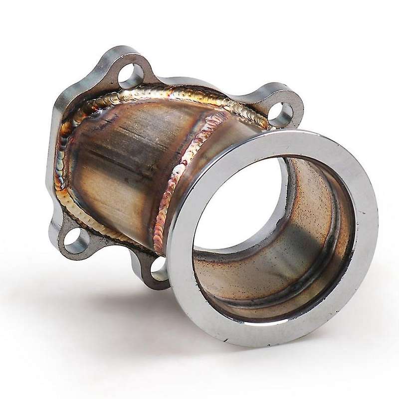 Stainless Steel Adapter for T25 T28 GT25 GT28 to 2.5 inch Turbo Down Pipe Adapter 63mm V-Band Clamp