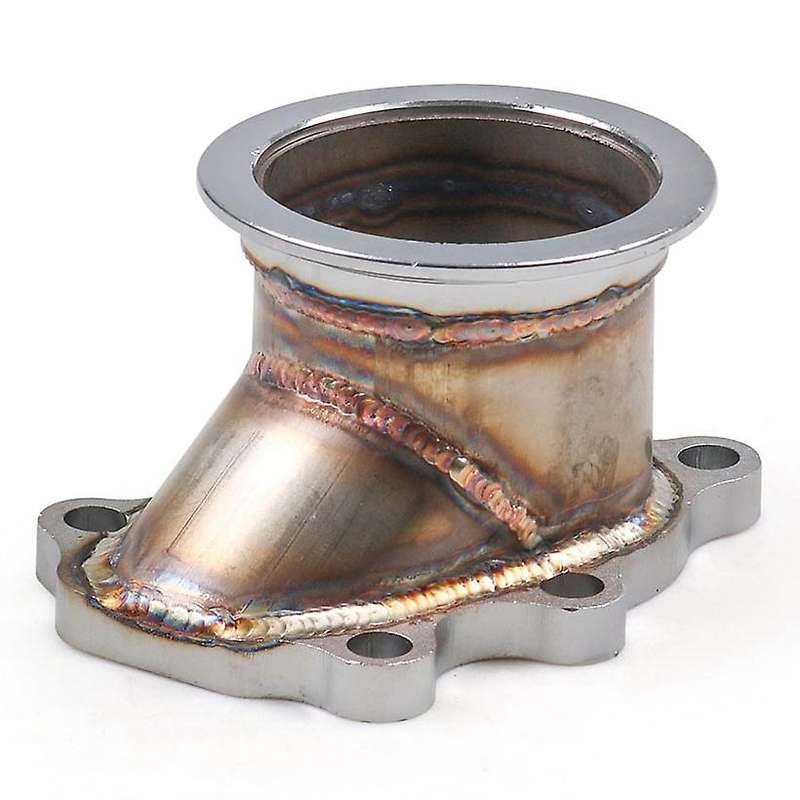 Stainless Steel Adapter for T25 T28 GT25 GT28 to 2.5 inch Turbo Down Pipe Adapter 63mm V-Band Clamp