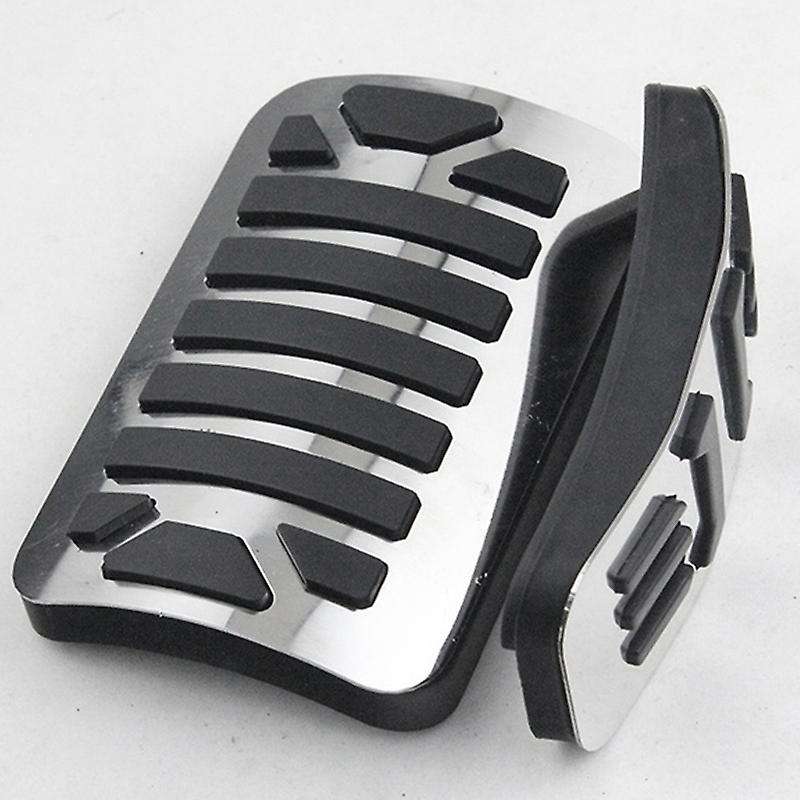 Stainless Steel Auto Gas Accelerator Pedal, Footrest and Brake Pedal for XF 08-16 XJ IV X351 09-16 0
