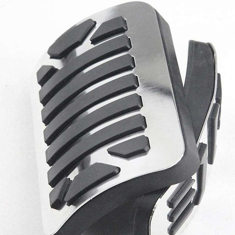 Stainless Steel Auto Gas Accelerator Pedal, Footrest and Brake Pedal for XF 08-16 XJ IV X351 09-16 0