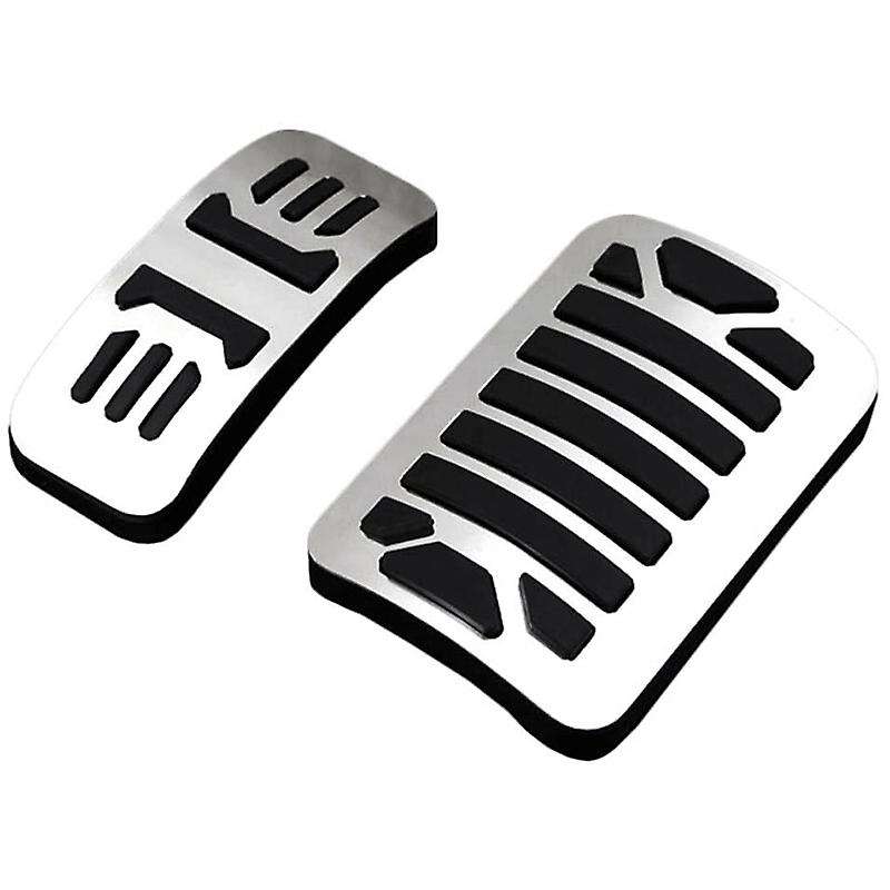 Stainless Steel Auto Gas Accelerator Pedal, Footrest and Brake Pedal for XF 08-16 XJ IV X351 09-16 0
