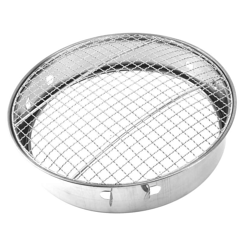 Stainless Steel Barbecue Charcoal Bbq Grill Foldable Portable Cooking Outdoor Camping Burner for Hom