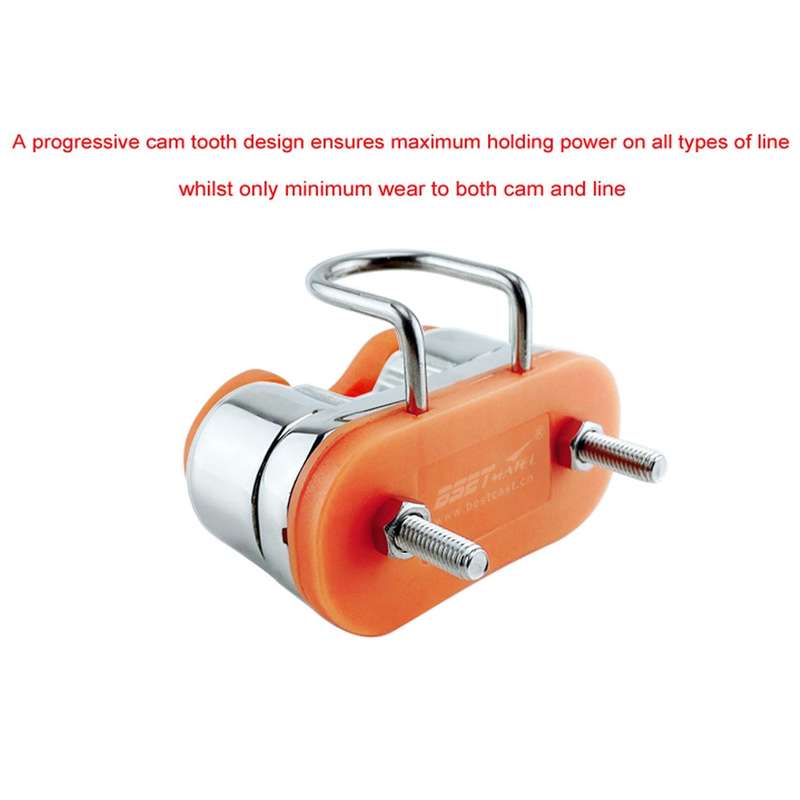 Stainless Steel Ball Bearing Cam Cleat Equipment Marine Boat Fast Entry Rope Wire Fairlead Sailing A