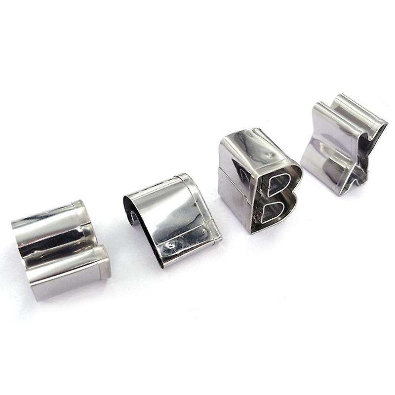 Stainless Steel Alphabet Letter Cookie Cutters Mold Biscuit Number Cutter Set Cake Decorating Moulds