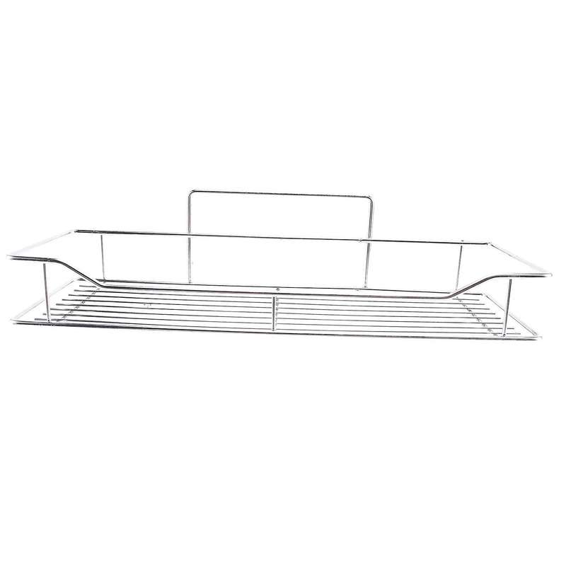 Stainless Steel Bathroom Storage Shelf Punch-Free Kitchen Bathroom Toilet Wall Hanging Storage Rack