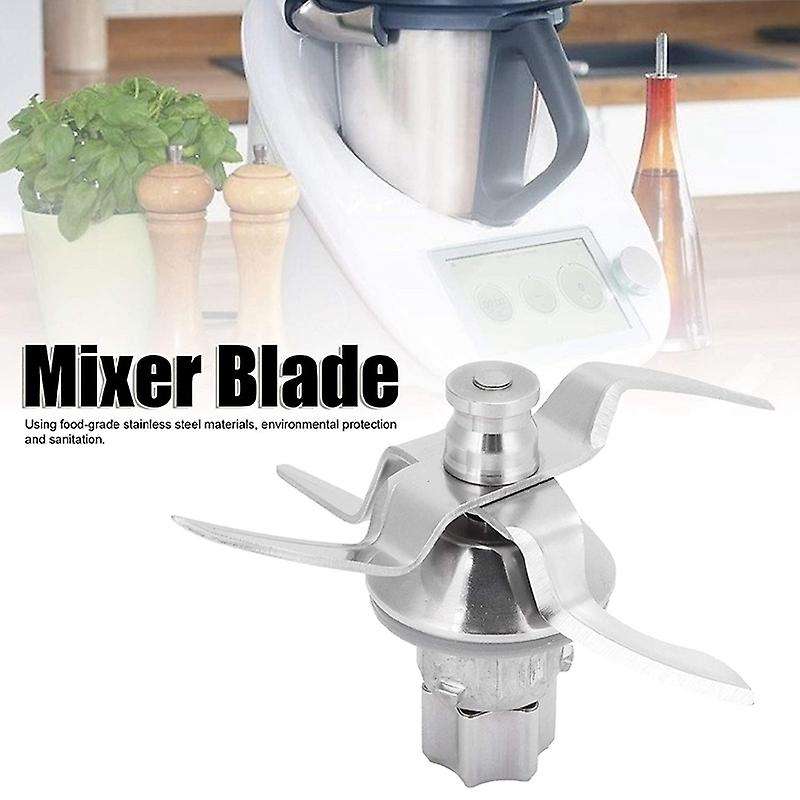Stainless Steel Blender Blade Cutter Head Replacement Parts Home Kitchen Accessories for TM6