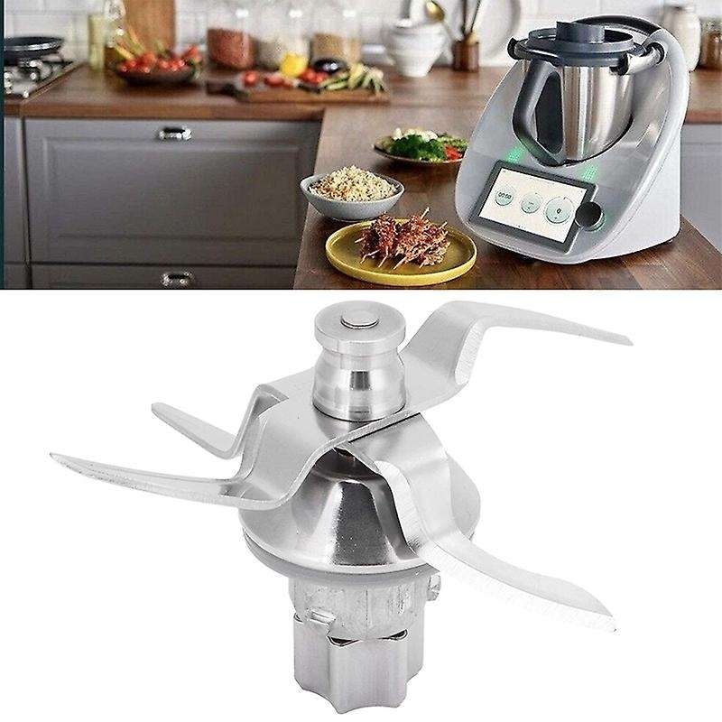 Stainless Steel Blender Blade Cutter Head Replacement Parts Home Kitchen Accessories for TM6