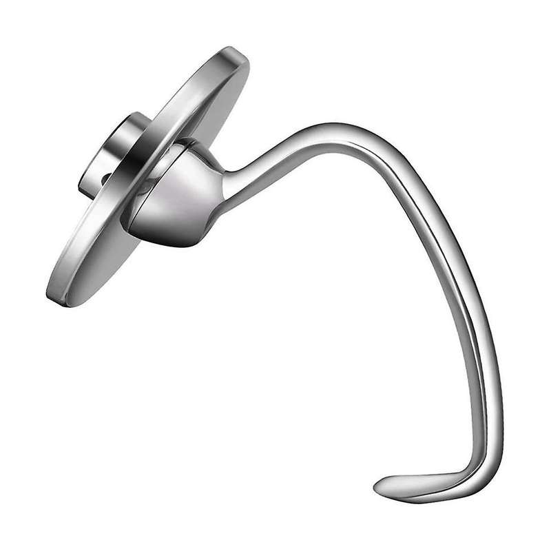 Stainless Steel Bowl Dough Hook for 4.5-5quart Tilt Head Stand Mixer for Mixer Mixer Flour Cake