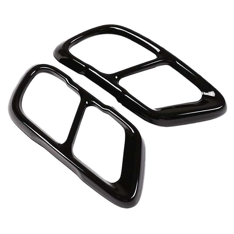 Stainless Steel Car Exhaust Muffler Pipe Cover Trim Tail Pipe Cover for  X5 G05 X7 G07 2019 2020 ( G