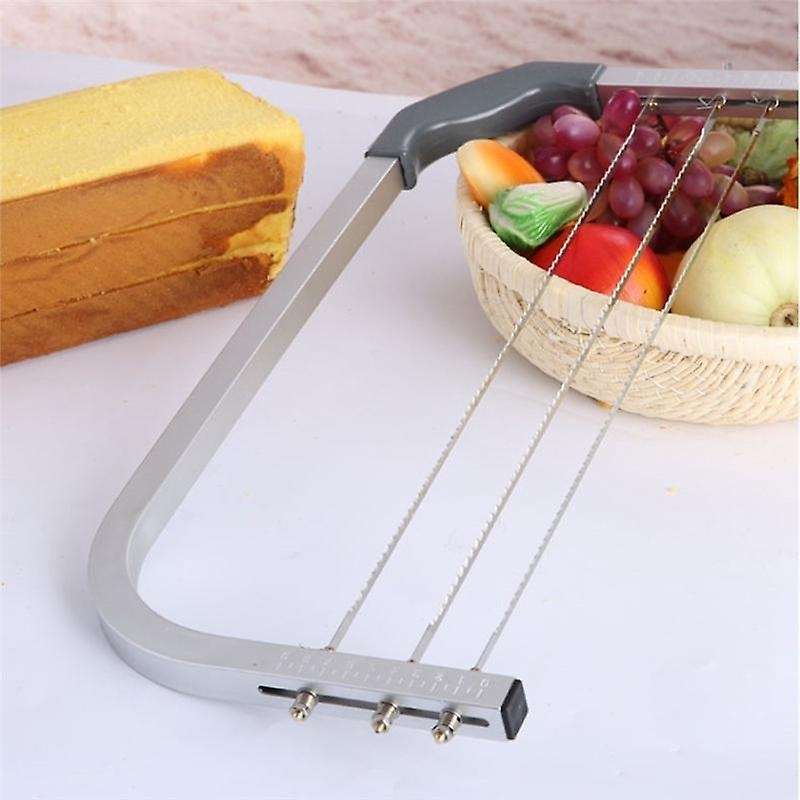 Stainless Steel Cake Saw Cake Cutter Cake Three Layer Divider Adjustable Wire Leveler Stainless Stee