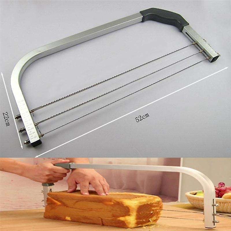 Stainless Steel Cake Saw Cake Cutter Cake Three Layer Divider Adjustable Wire Leveler Stainless Stee