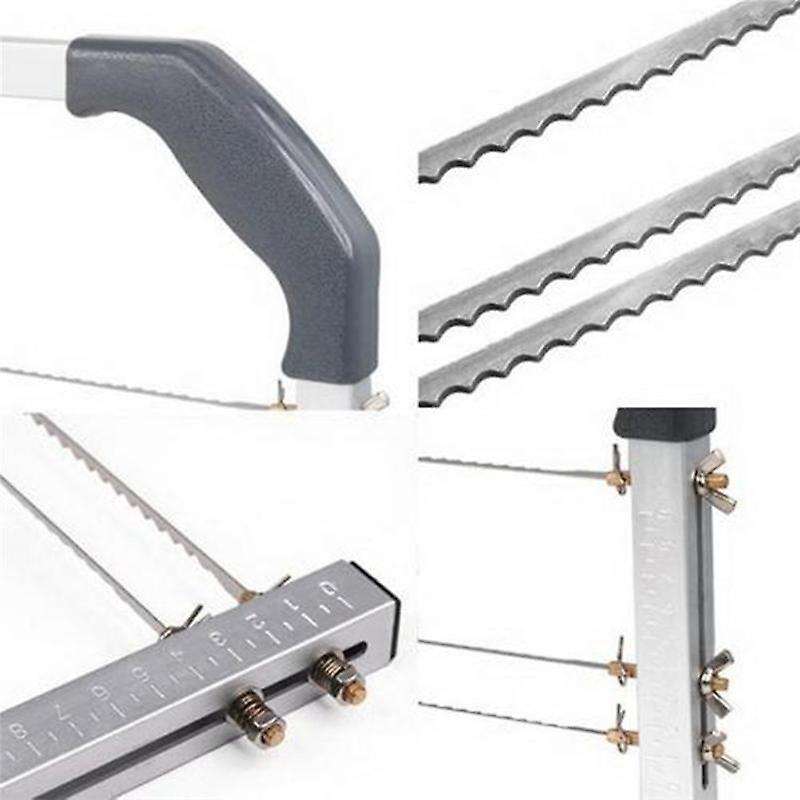 Stainless Steel Cake Saw Cake Cutter Cake Three Layer Divider Adjustable Wire Leveler Stainless Stee