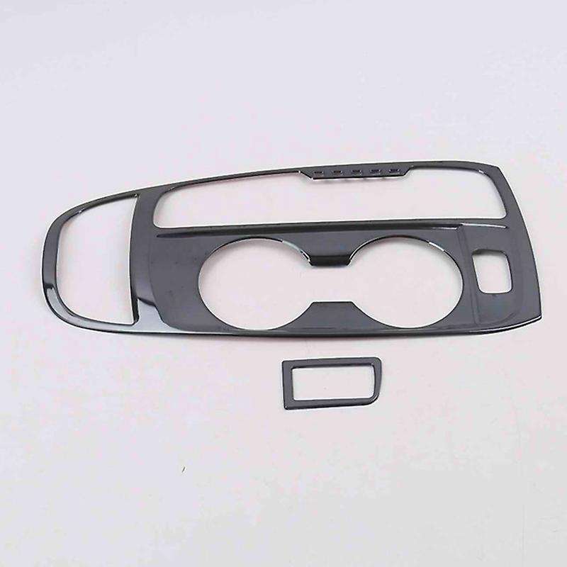Stainless Steel Car Gear Panel Cup Frame Trims for 2017 2018 2019 2020 Accessories Parts Auto