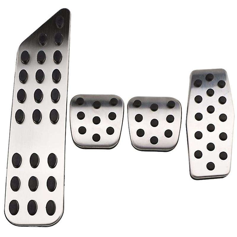 Stainless Steel Car Pedal Pads Pedals Cover for for Opel Mokka 2013-2015