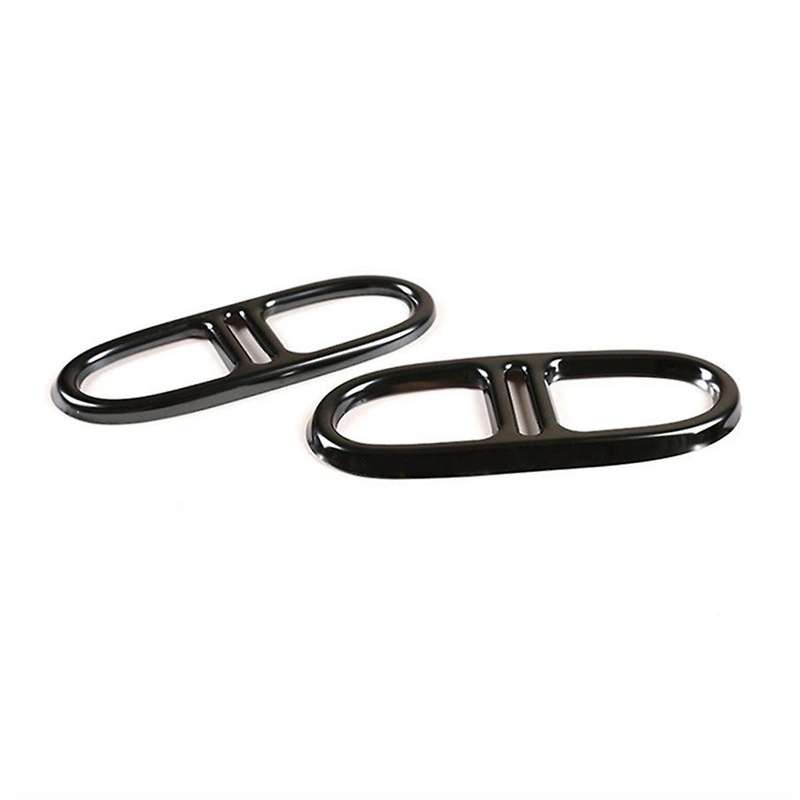 Stainless Steel Car Rear Exhaust Tail Pipe Cover Trim for - GLA/ 2020-2021 Muffler Decoration Frame