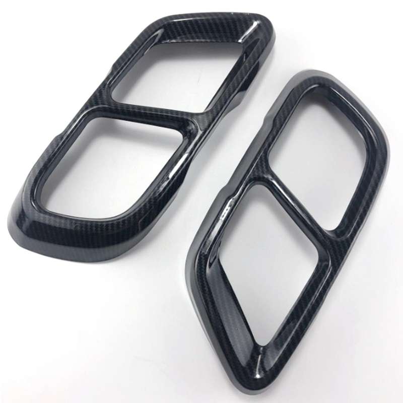 Stainless Steel Car Rear Exhaust Muffler Pipe Cover Trim Tail Throat Frame for X5 G05 X7 2019 2020,
