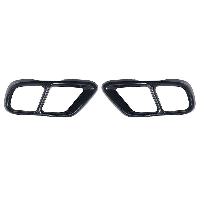 Stainless Steel Car Rear Exhaust Muffler Pipe Cover Trim Tail Throat Frame for X5 G05 X7 2019 2020,