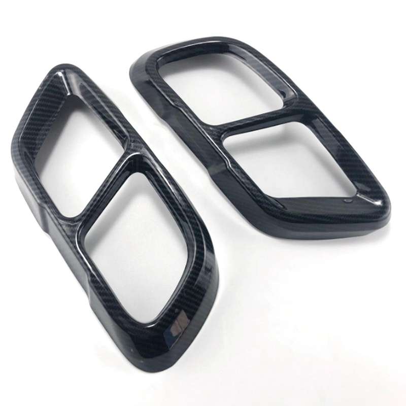 Stainless Steel Car Rear Exhaust Muffler Pipe Cover Trim Tail Throat Frame for X5 G05 X7 2019 2020,