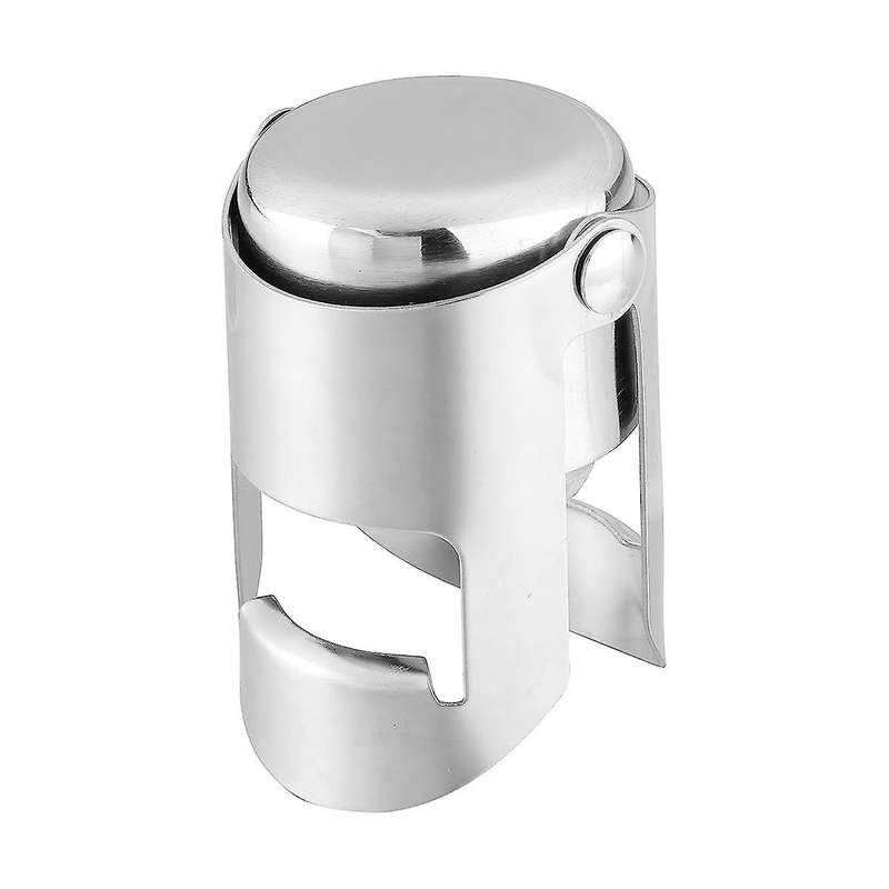 Stainless Steel Champagne Stopper, , Cork, Saver (pack Of 6)