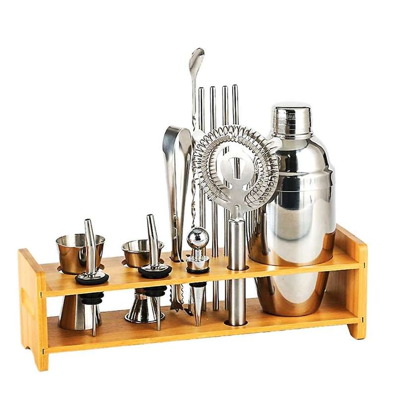 Stainless Steel Cocktail Shaker Set Cocktail Shaker Bartender Full Set of Tools
