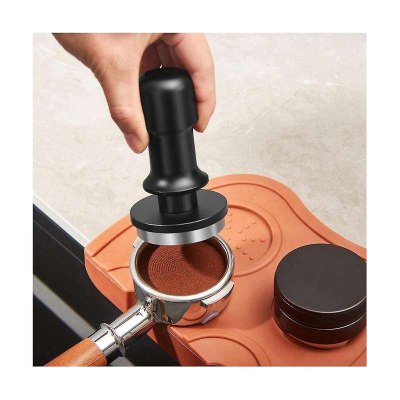Stainless Steel Coffee Press Spring Adjustable Pressure Hammer Elastic Press