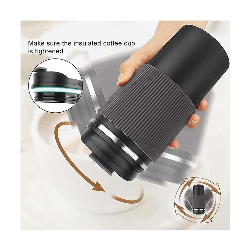 Stainless Steel Cup Fashion Simple Coffee Cup with Silicone Case Portable Water Cup Vacuum Cup