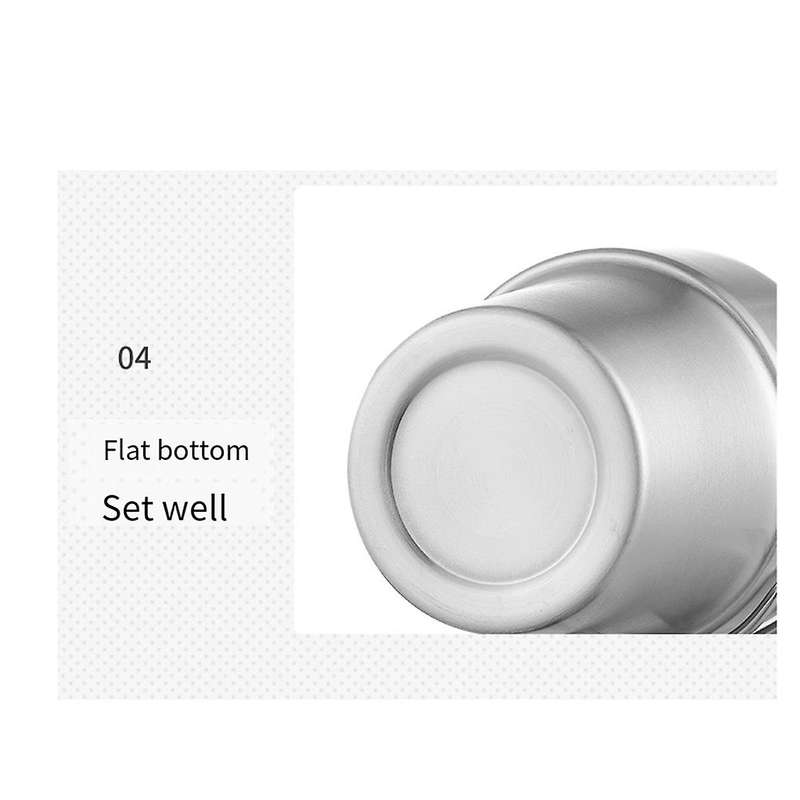Stainless Steel Cup Stackable Coffee Cup Outdoor Drinkware Water Cup Beer Mug Camping Mug for Picnic