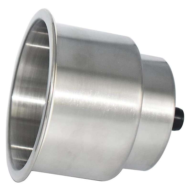 Stainless Steel Cup Drink Holder Insert with Drain for Marine Boat RV , 5PCS