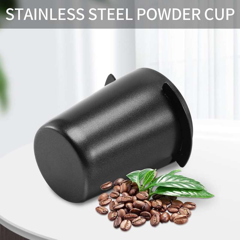 Stainless Steel Dosing Cup Coffee Sniffing Mug for Espresso Machine Portafilter Coffee Tamper(51mm