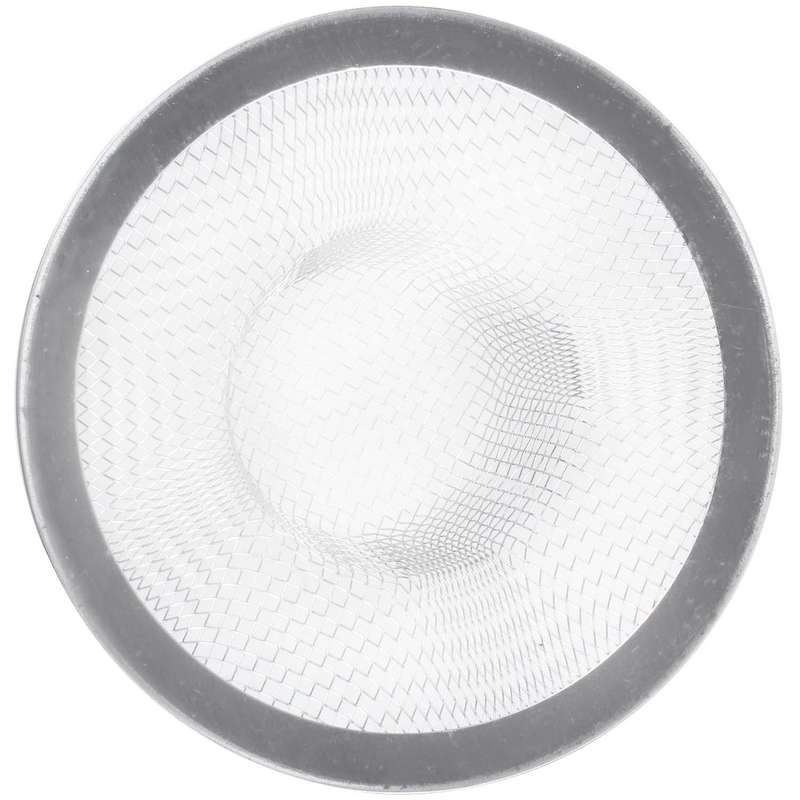 Stainless Steel Drainer Basin Filter Mesh Sink Strainer 3.5 Inch Top Diameter
