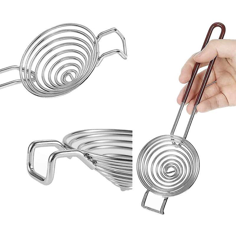 Stainless Steel Egg White Separator Whisk,egg Yolk Separator,long Handled Divider,for Cooking Bakin
