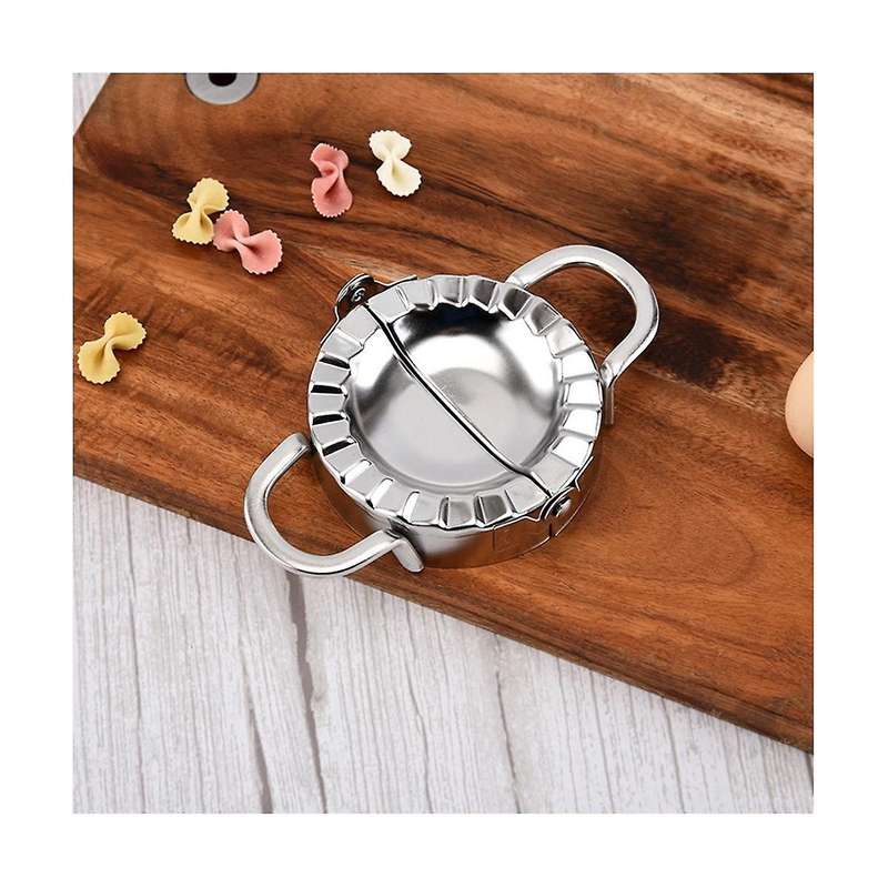 Stainless Steel Dumpling Maker, Flower Type Dumpling Ravioli Maker Press Mold Dumpling Making Devic