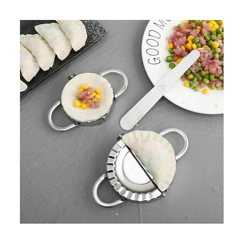 Stainless Steel Dumpling Maker, Flower Type Dumpling Ravioli Maker Press Mold Dumpling Making Devic